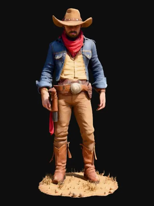 3D model for Cowboy Stand-off
