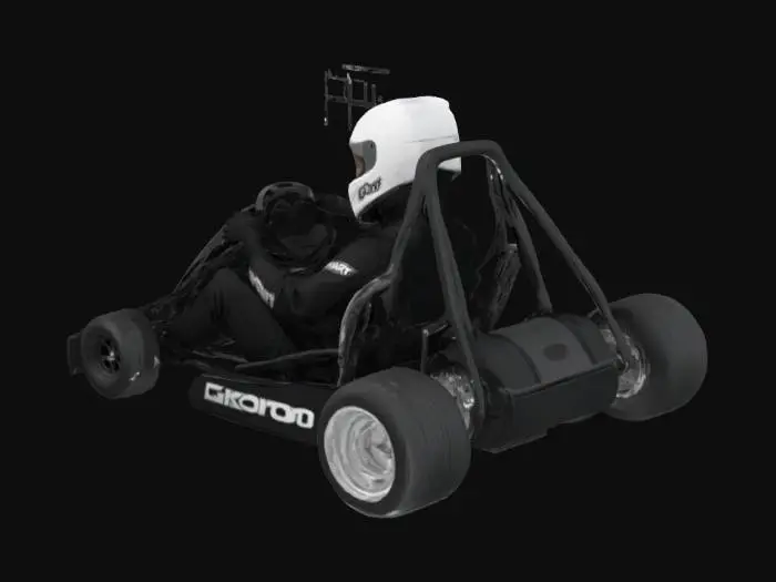 3D model for Go-Kart Racer in Garage