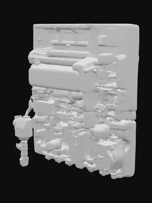 3D model for Hydronic System Valve Assembly