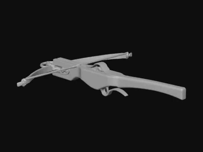 3D model for Medieval Crossbow