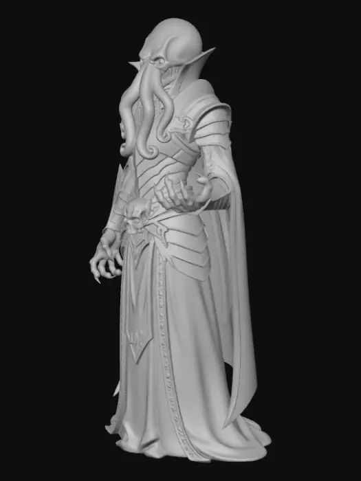 3D model for Mind Flayer