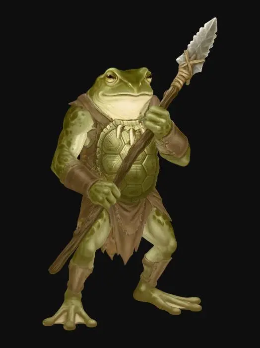 3D model for Bullywug Warrior