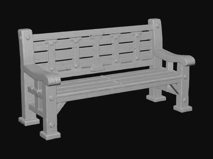 3D model for Solitude Seat