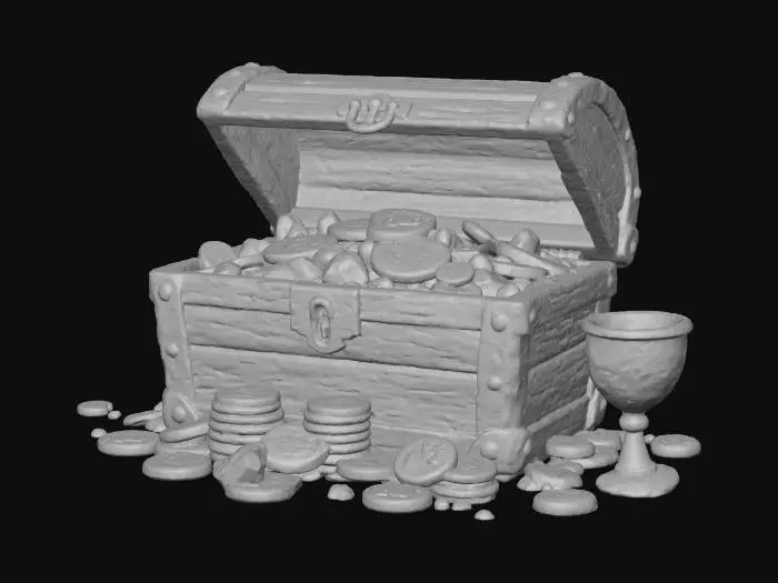 3D model for Treasure Chest Riches