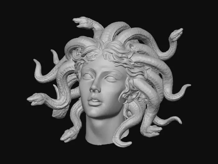 3D model for Gorgon Visage