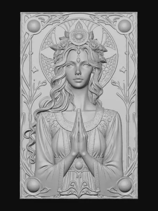 3D model for Serene Divinity