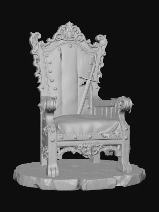 3D model for Throne of Ruins