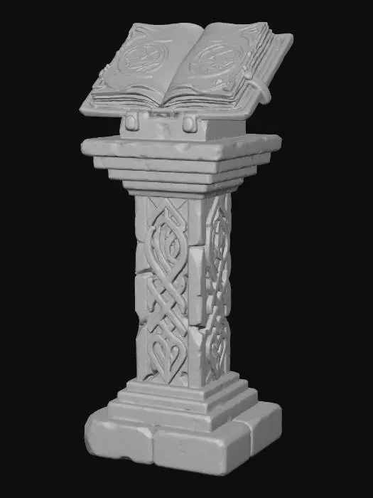 3D model for Enchanted Grimoire