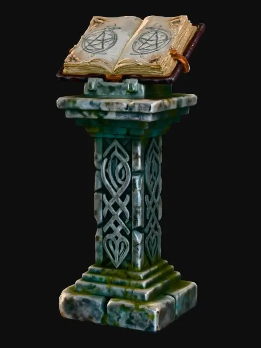 3D model for Enchanted Grimoire