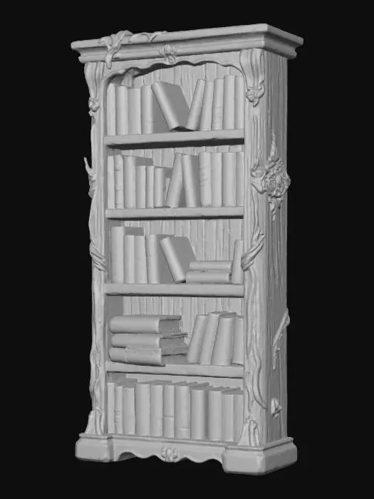 3D model for Enchanted Library