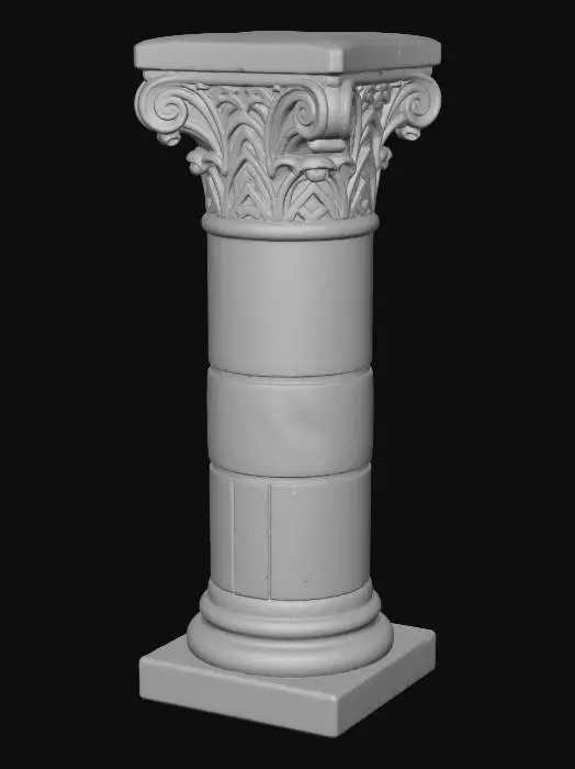 3D model for Ancient Pillar
