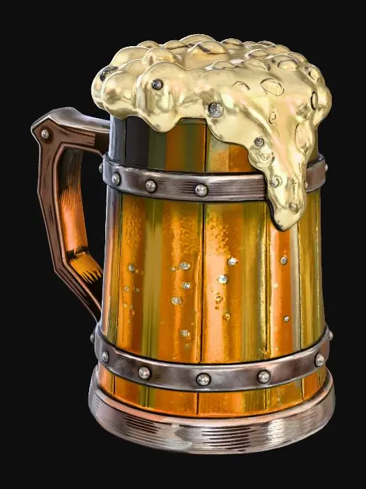 3D model for Frothy Mug Delight