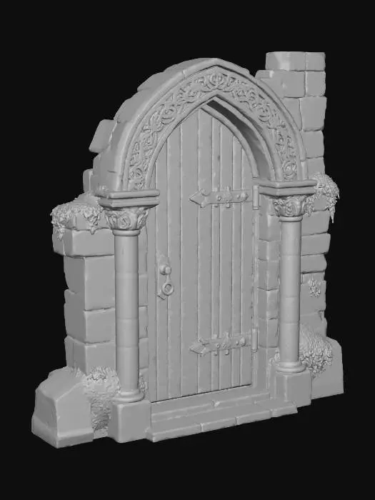 3D model for Secret Entrance