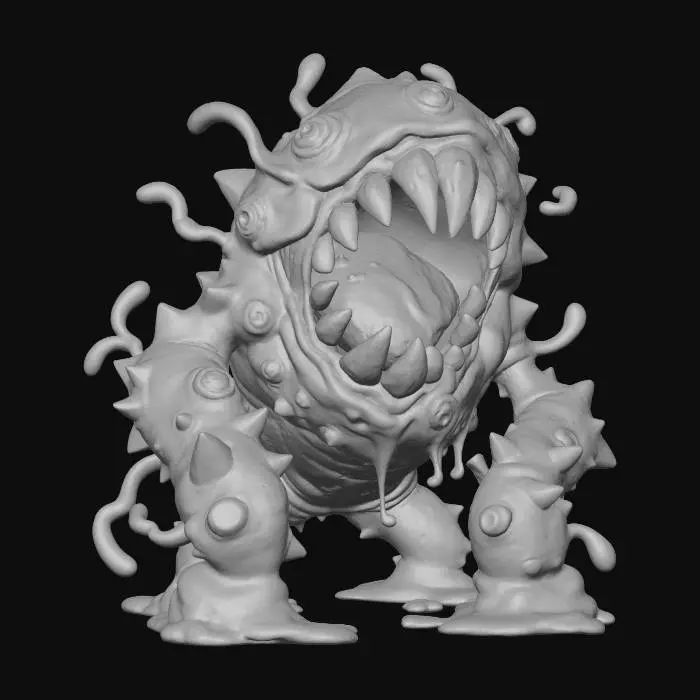 3D model for Blobby Beast