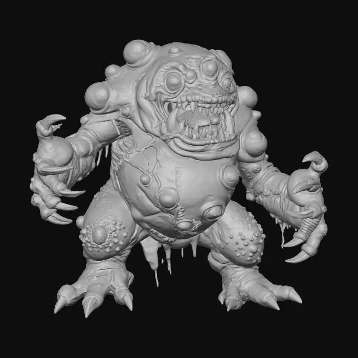 3D model for Blobblegoblin