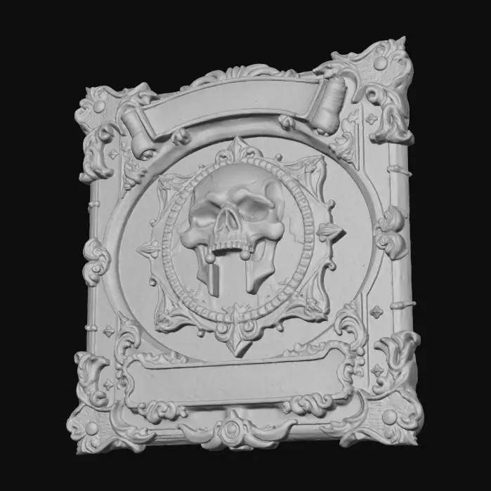 3D model for Skull of Mystical Realms Book