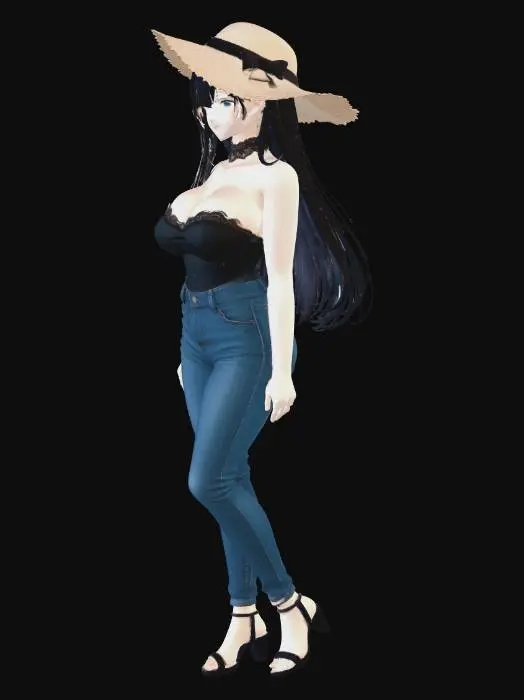 3D model for Sunlit Park Elegance
