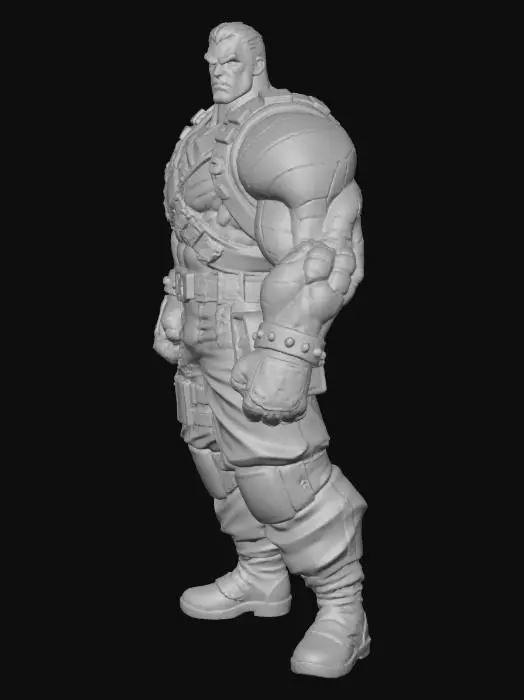 3D model for colosus x-men