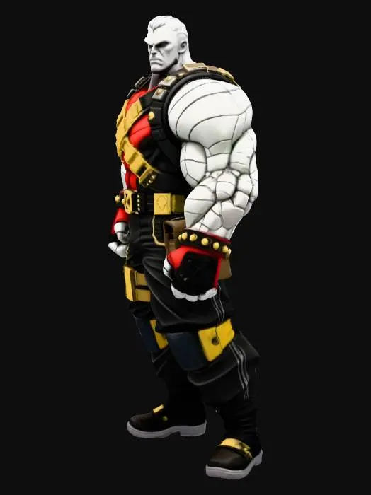 3D model for colosus x-men