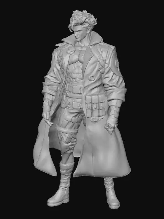 3D model for Gambit X-Men