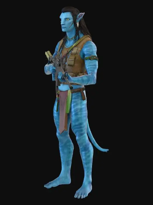 3D model for Warrior from Pandora