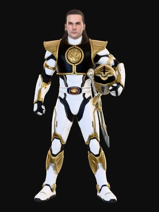 3D model for Warrior of Light