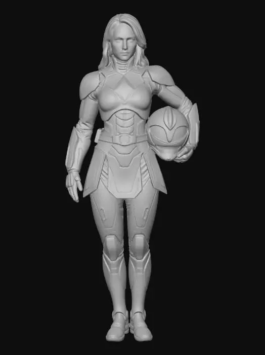 3D model for Pink Rangers