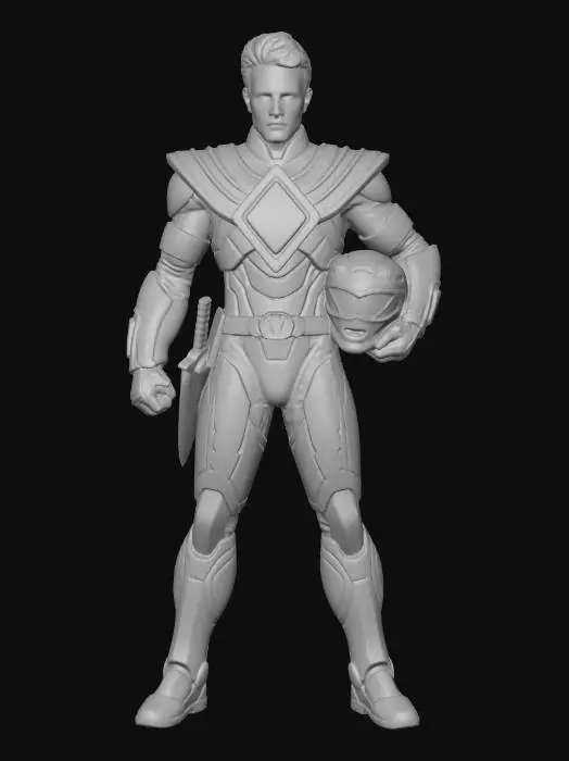 3D model for red ranger