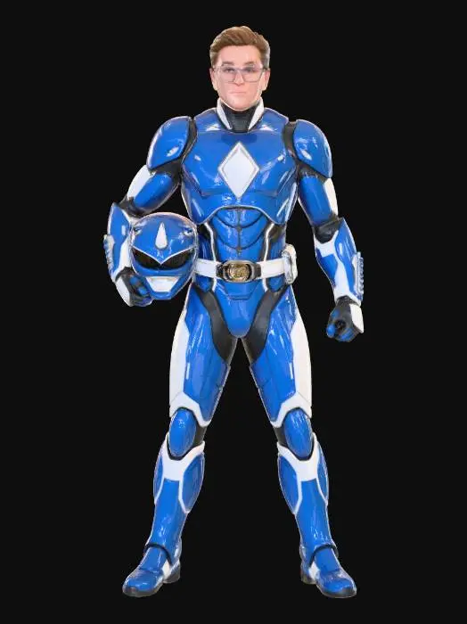 3D model for Blue ranger