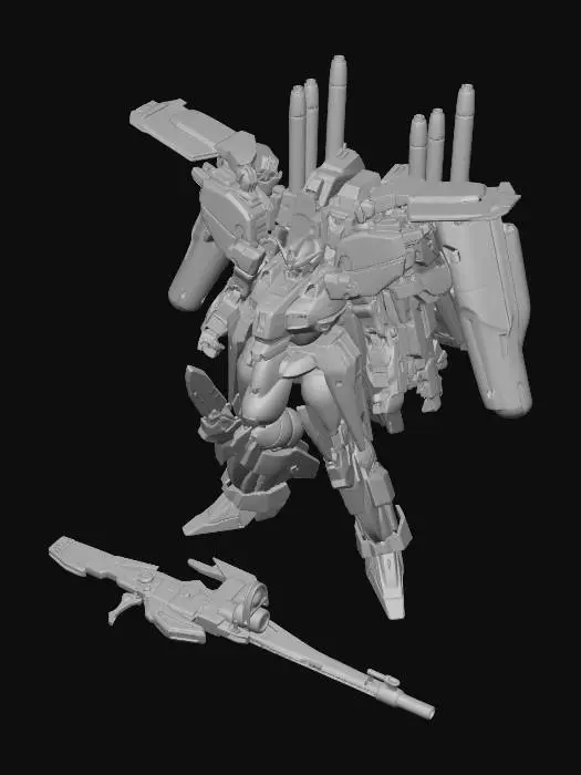 3D model for Gundam Ready for Battle