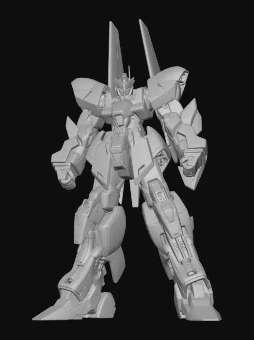 3D model for Golden Mech Titan