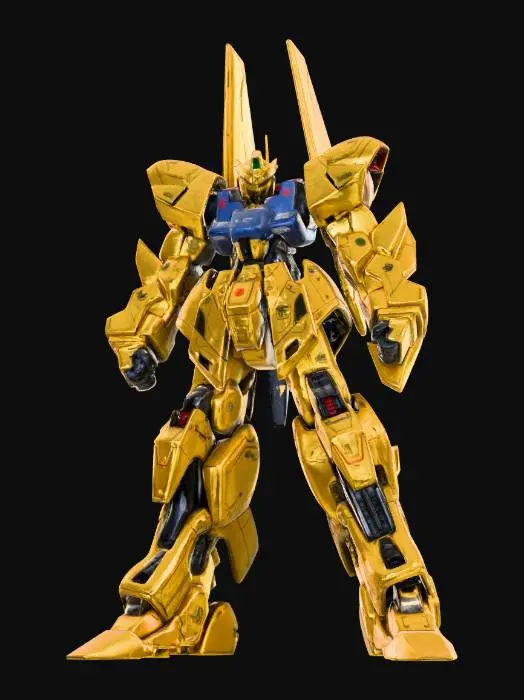 3D model for Golden Mech Titan