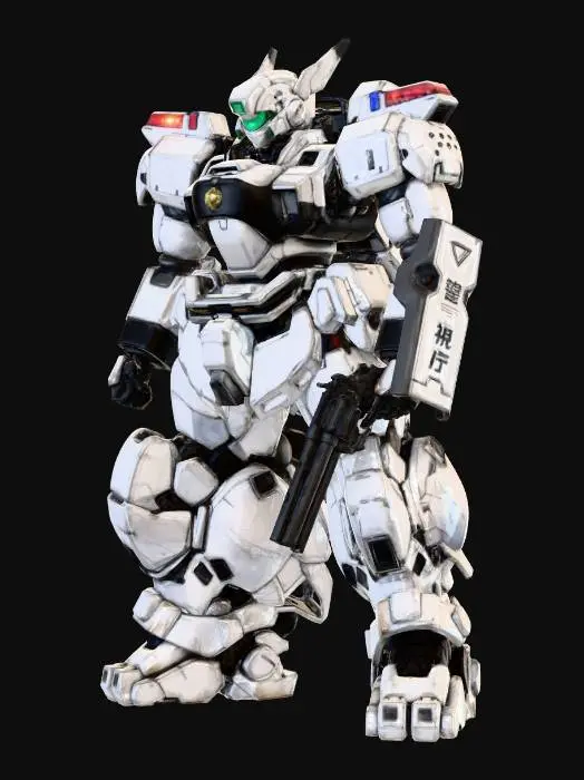 3D model for Police Mech Enforcer