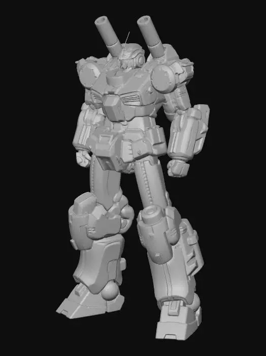 3D model for Mecha Sentinel