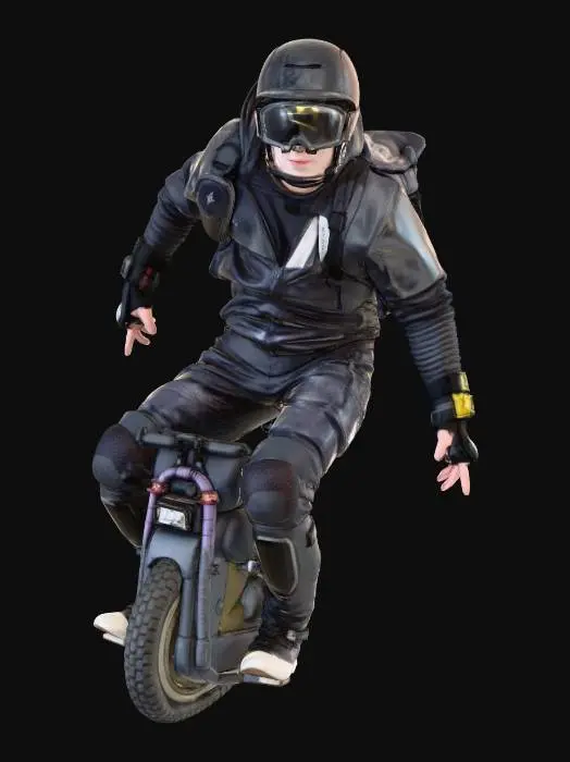 3D model for Rider in Motion