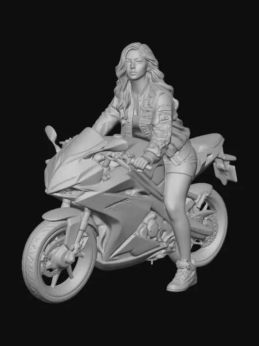 3D model for Rider in Red