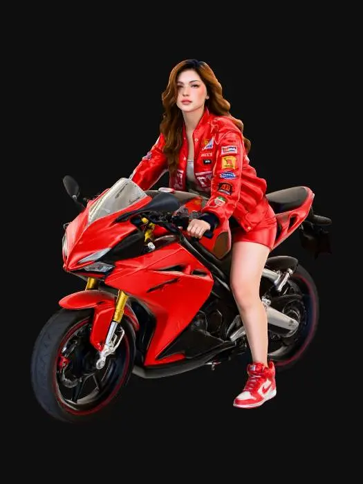 3D model for Rider in Red