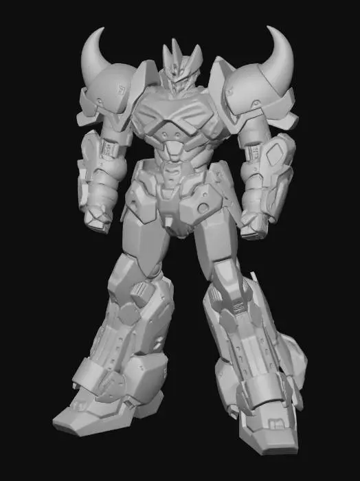 3D model for Mecha Guardian