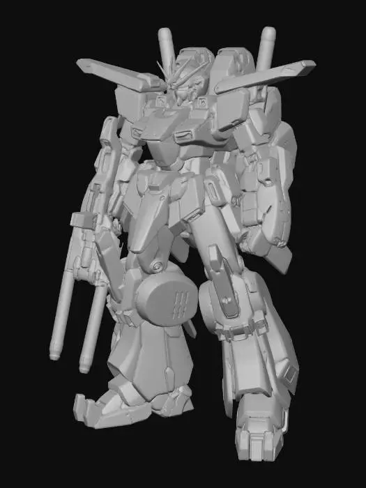 3D model for GUNDAM ZZ