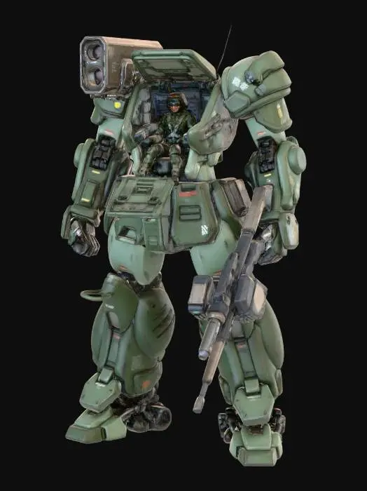 3D model for Mech Pilot Ready