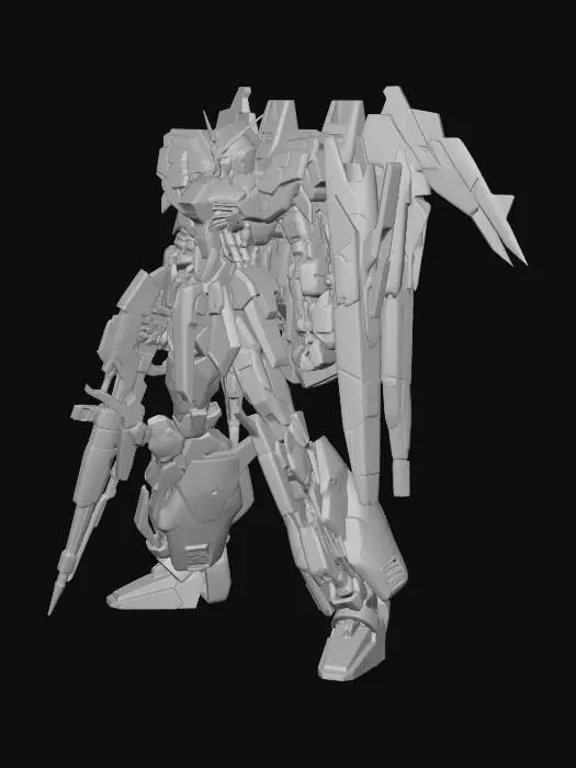 3D model for Gundam Zeta