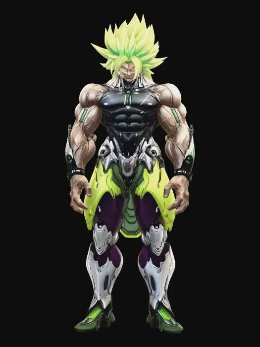 3D model for Broly cyborg