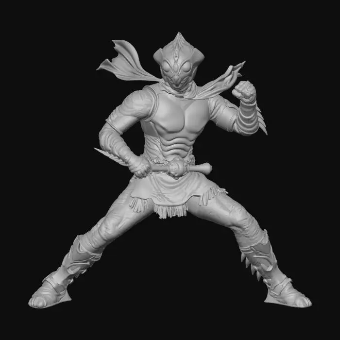 3D model for Kamen Rider Amazon