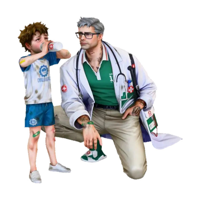 Modelo 3D de doctor - Profession, gerado por IA