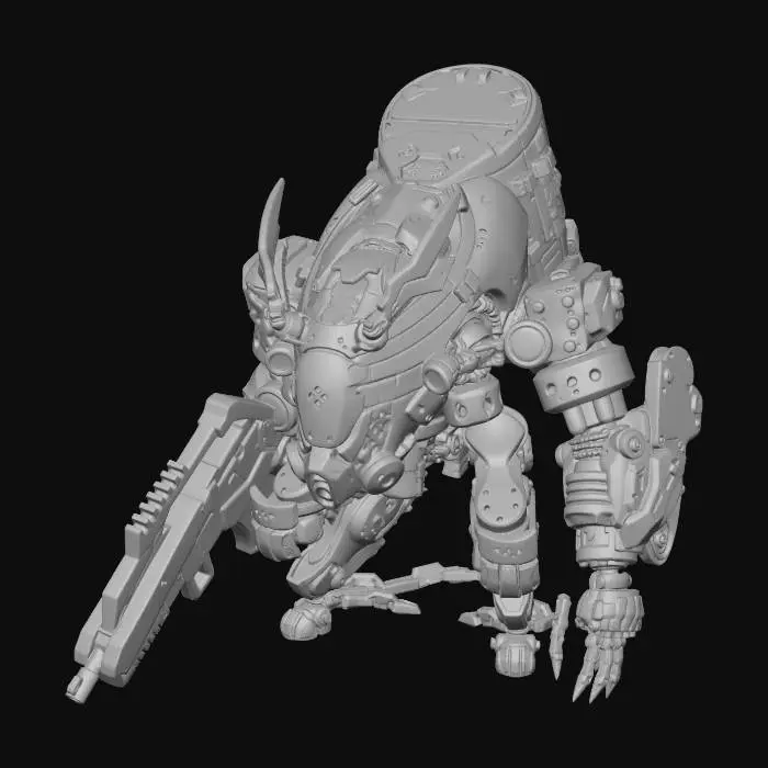 3D model for Azure Colossus