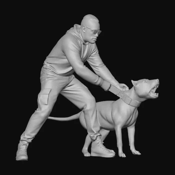 3D model for Leash Tug Showdown2