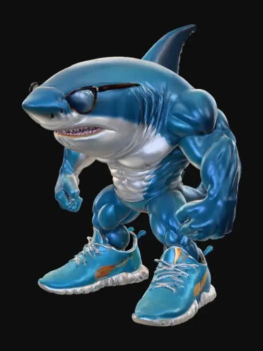 3D model for Shark Street Style