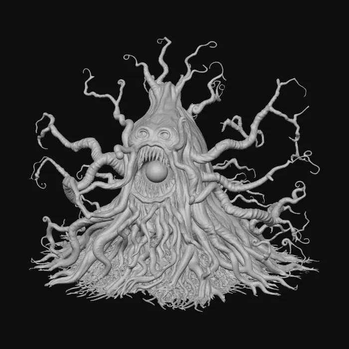 3D model for festering blight