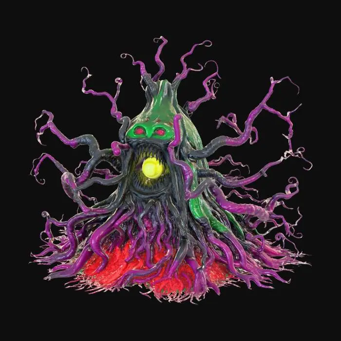 3D model for festering blight