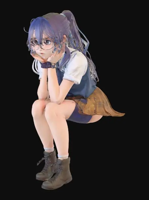 3D model for Daydream in the Meadow